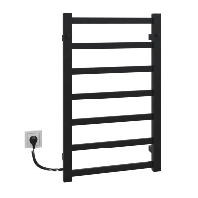 Рушникосушарка KOSSER Грейд 800х500/7 EL кноп. чорн. Рушникосушарка KOSSER Грейд 800х500/7 EL кноп. чорн.