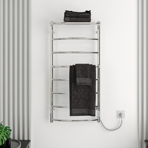 Рушникосушарка KOSSER Каскад із полицею 1000х500/8 EL ДКп03EL
