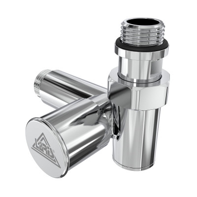 Кран LARIS під ТЕН 1/2"x1/2" (LX-2044) Хром