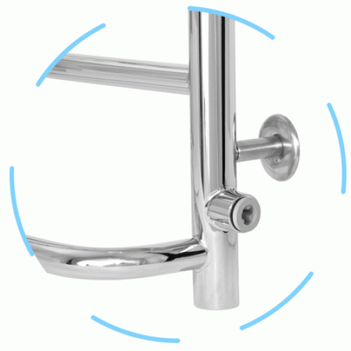 Рушникосушарка LARIS ЄВРОМІКС П10 500х900 Б/В 1/2" МЦ 800 71207370 