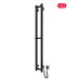 Рушникосушарка HYGGE FAMILY Slim 1170х140 чорний мат 3.164.045618.BM
