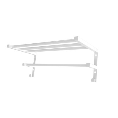 Полиця настінна HF Sheffield 520x256 (настінна) white mat