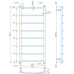 Рушникосушарка MARIO INOX Класік HP 1170х530/500 1.8.044572.P