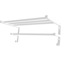Полиця настінна HF Sheffield 520x256 (настінна) white mat