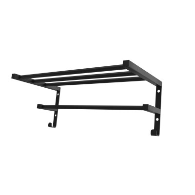 Полиця настінна HF Sheffield 520x256 (настінна) black mat