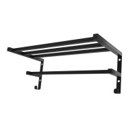 Полиця настінна HF Sheffield square 520x256 (настінна) black mat Полиця настінна HF Sheffield square 520x256 (настінна) black mat