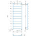 Рушникосушарка MARIO INOX Класік HP 1500х530/500 1.8.044573.P