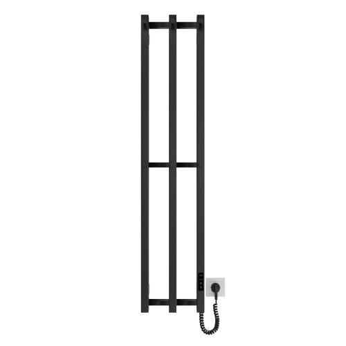 Рушникосушарка HYGGE FAMILY Slim 1170х250 чорний мат	3.164.045613.BM