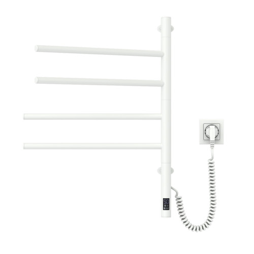 Рушникосушарка NAVIN Arabesque 480х600 Sensor, біла, таймер 12-123033-4860 Рушникосушарка NAVIN Arabesque 480х600 Sensor, біла, таймер 12-123033-4860