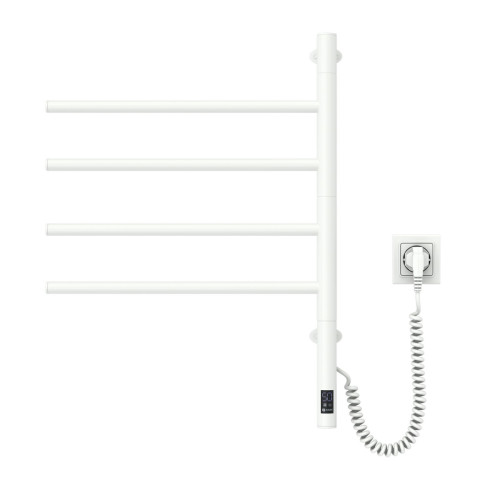 Рушникосушарка NAVIN Arabesque 480х600 Sensor, біла, таймер 12-123033-4860 Рушникосушарка NAVIN Arabesque 480х600 Sensor, біла, таймер 12-123033-4860