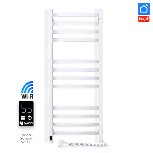 Рушникосушарка Navin Avalon 480х1200 Sensor з Wi-Fi права, біла 12-103055-4812