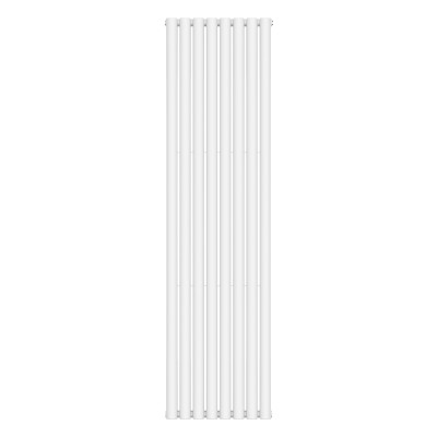 Вертикальний радіатор NAVIN Ellipse Double 480х1800-8, anticor, білий 02-145033-4818 Вертикальний радіатор NAVIN Ellipse Double 480х1800-8, anticor, білий 02-145033-4818