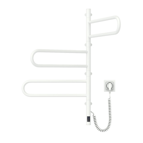 Рушникосушарка NAVIN Fouette 480х800 Sensor з таймером, біла 12-112033-4880