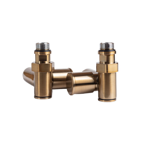 Кран кутовий NAVIN під тен 1/2"х1/2" бронза, 2шт 21-532430-7777