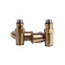 Кран кутовий NAVIN під тен 1/2"х1/2" бронза, 2шт 21-532430-7777
