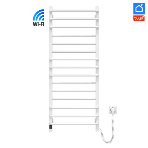 Рушникосушарка NAVIN Грандіс 480х1200 Sensor з Wi-Fi, права з таймером, біла 12-108055-4812
