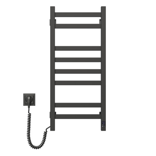 Рушникосушарка NAVIN Авангард 360х800 Sensor лівобічна з таймером, чорний муар 12-228153-3680