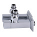Кран кутовий подовжений Solomon CUBE CHROM 1/2"х1/2", 2шт.