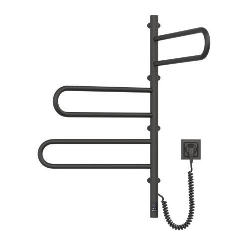 Рушникосушарка NAVIN Fouette 480х800 Sensor з таймером, чорний муар 12-212033-4880 Рушникосушарка NAVIN Fouette 480х800 Sensor з таймером, чорний муар 12-212033-4880