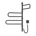 Рушникосушарка NAVIN Fouette 480х800 Sensor з таймером, чорний муар 12-212033-4880