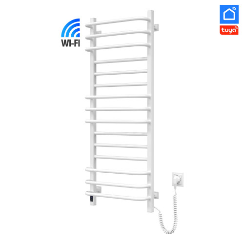 Рушникосушарка NAVIN Грандіс 480х1200 Sensor з Wi-Fi, права з таймером, біла 12-108055-4812