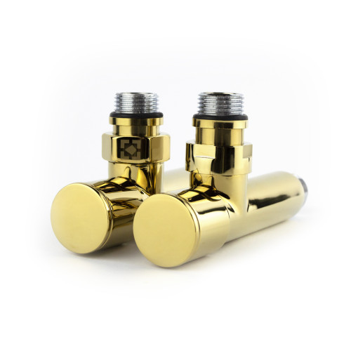 Кран кутовий NAVIN Raftec 1/2 "х1/2", подовжений, золото, 2шт. 25-430430-4012