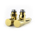 Кран кутовий NAVIN Raftec 1/2 "х1/2", подовжений, золото, 2шт. 25-430430-4012