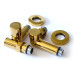 Кран кутовий NAVIN під ТЕН, 1/2"х1/2", під золото, 2 шт. 21-432430-7777