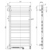 Рушникосушарка NAVIN Ellipse 500х1000 Sensor ліва з таймером (чорний муар) 12-245153-5010
