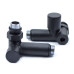 Кран кутовий NAVIN під ТЕН 1/2"х1/2", чорний, 2 шт. 21-632430-7777