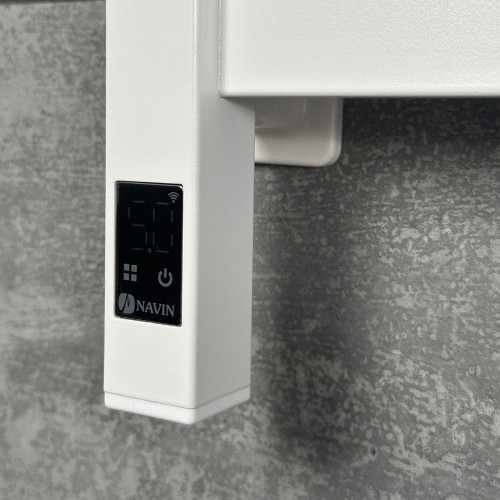 Рушникосушарка NAVIN Largo 1100х500 Sensor з Wi-Fi, широка лівобічна, білий оксамит 12-844155-1150 Рушникосушарка NAVIN Largo 1100х500 Sensor з Wi-Fi, широка лівобічна, білий оксамит 12-844155-1150