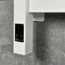 Рушникосушарка NAVIN Largo 1100х500 Sensor з Wi-Fi, широка лівобічна, білий оксамит 12-844155-1150