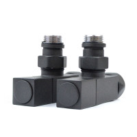 Кран кутовий NAVIN Raftec Quadro 1/2"х1/2" чорний муар, 2шт. 25-233430-5012 Кран кутовий NAVIN Raftec Quadro 1/2"х1/2" чорний муар, 2шт. 25-233430-5012