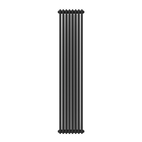 Вертикальний радіатор Calidum 2-8 380х1800, anticor, чорний муар 02-254004-3818