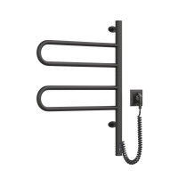 Рушникосушарка NAVIN Fouette 480х600 Sensor з таймером, чорний муар 12-212033-4860 Рушникосушарка NAVIN Fouette 480х600 Sensor з таймером, чорний муар 12-212033-4860