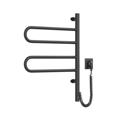 Рушникосушарка NAVIN Fouette 480х600 Sensor з таймером, чорний муар 12-212033-4860 Рушникосушарка NAVIN Fouette 480х600 Sensor з таймером, чорний муар 12-212033-4860