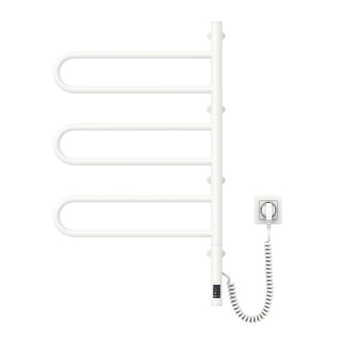 Рушникосушарка NAVIN Fouette 480х800 Sensor з таймером, біла 12-112033-4880