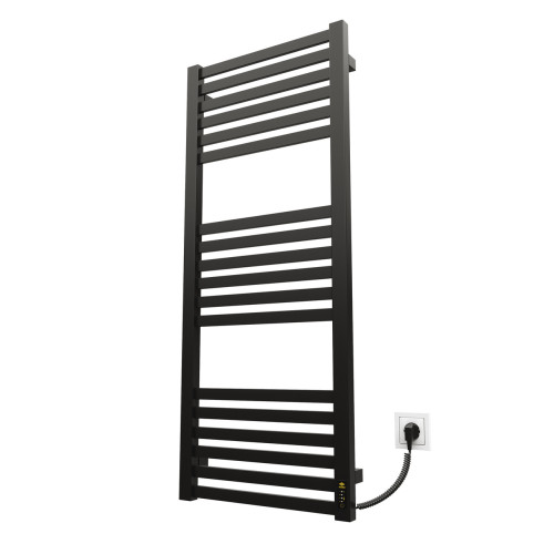 Рушникосушарка KOSSER Герда 1200х500 ER таймер чорний ДГ04ER