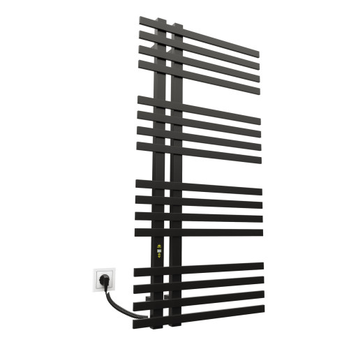 Рушникосушарка KOSSER Браш1200х600 EL таймер чорний, ДБ03EL