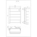 Рушникосушарка KOSSER Каскад Скоба 700х530/6  ДКС04